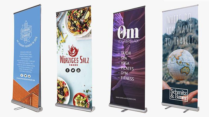Jasa Cetak Roll Up Banner Jakarta