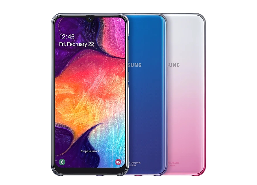 smartphone dengan fingerprint di layar