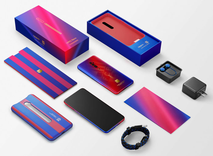 Oppo Reno 10x Zoom FC Barcelona Edition