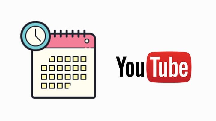 menjadwalkan video di youtube