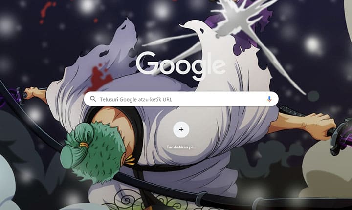 mengganti tema google chrome