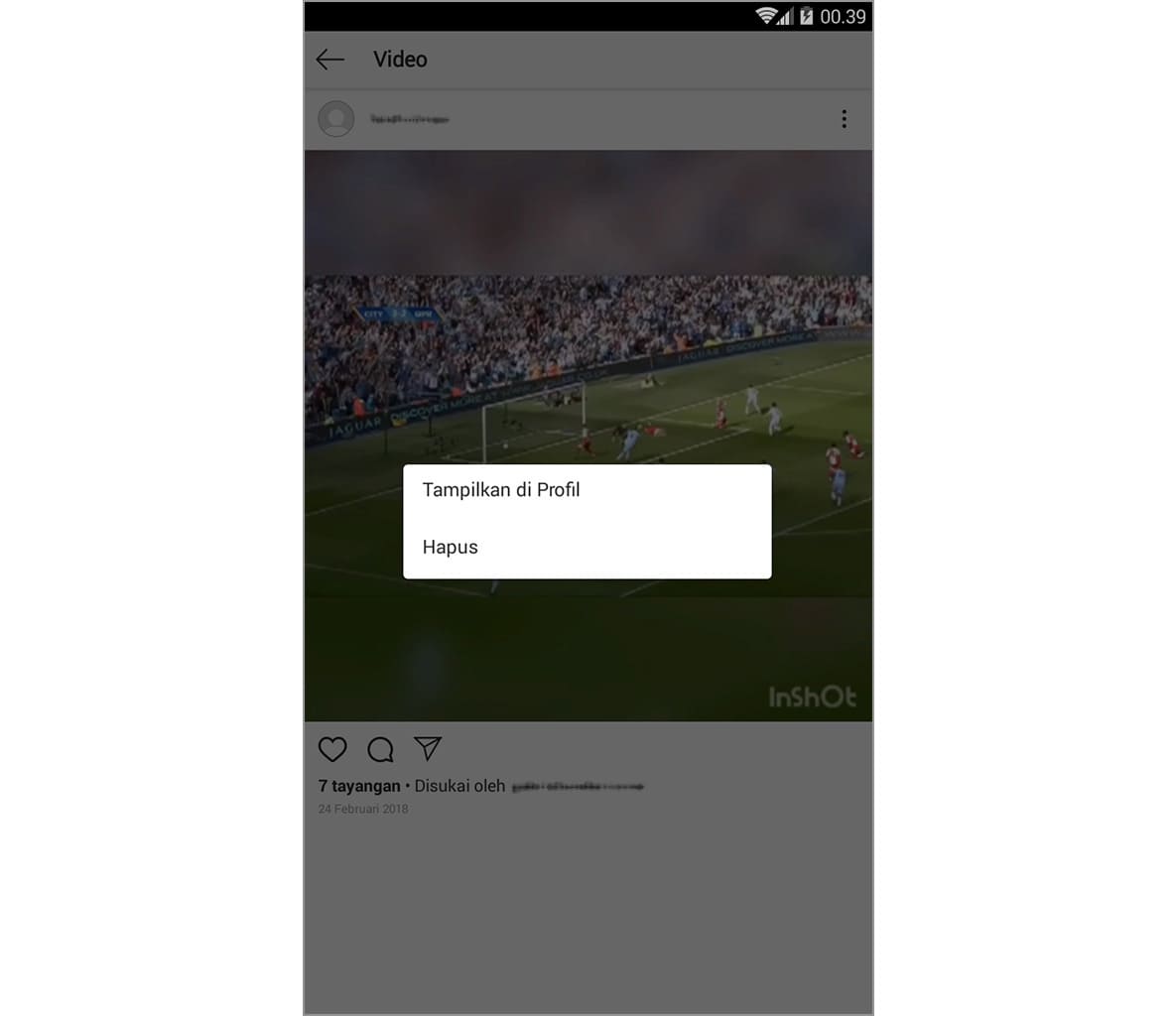 mudahnya menyembunyikan postingan instagram