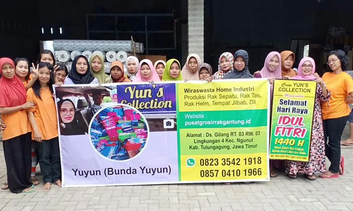 Pusat Grosir Produksi Rak Gantung