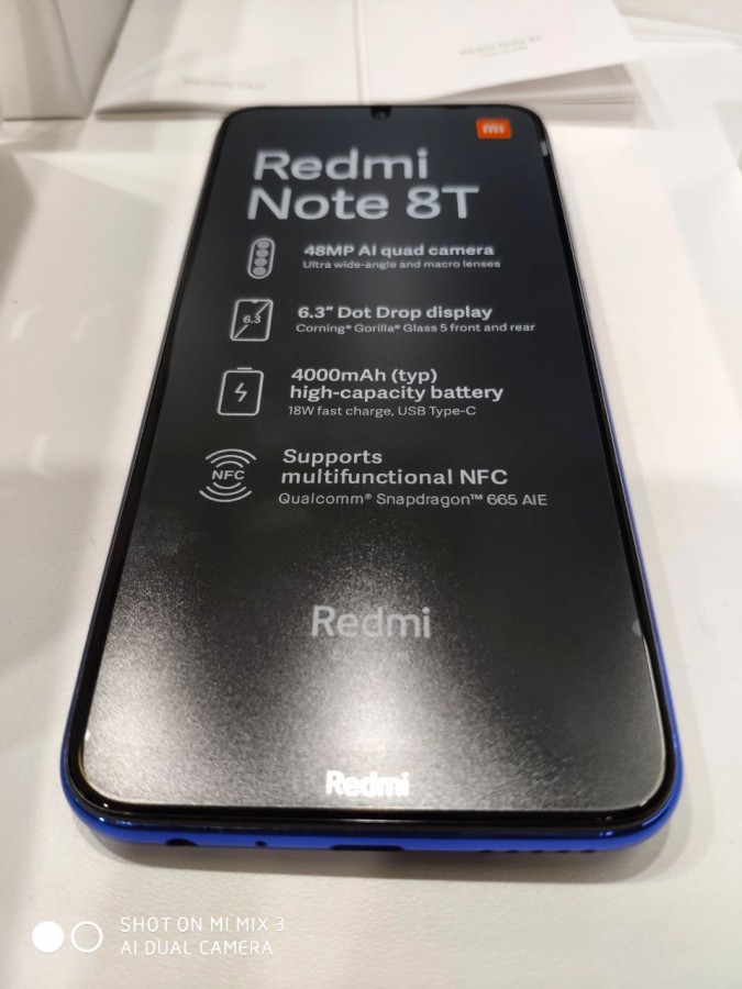 Penampakan Redmi Note 8T