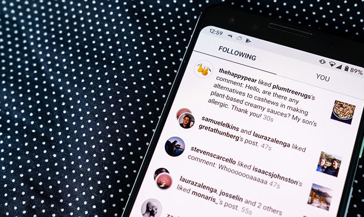 following tab kembali