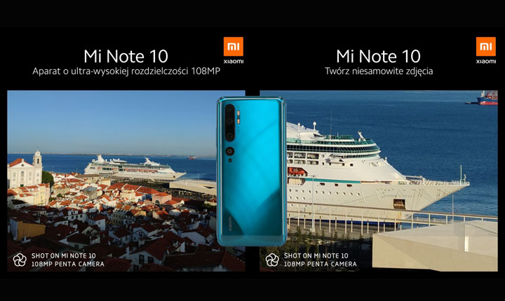 i Xiaomi Mi Note 10 Pro dan Mi Note 10