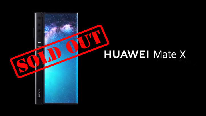 Huawei Mate X: Terjual Habis
