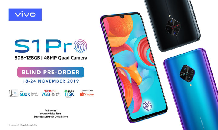 Vivo S1 Pro Dirilis di Indonesia