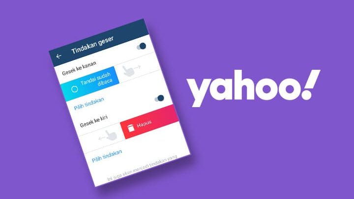 tindakan geser yahoo