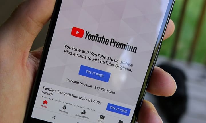 youtube premium hadir