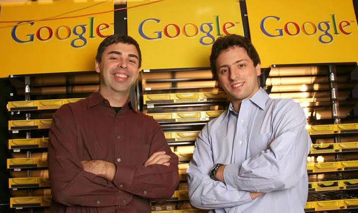 Larry Page dan Sergey Brin