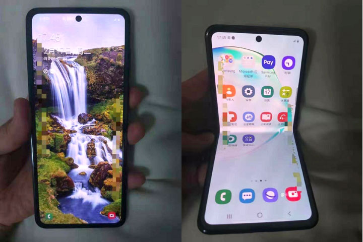 Samsung Galaxy Fold Clamshell