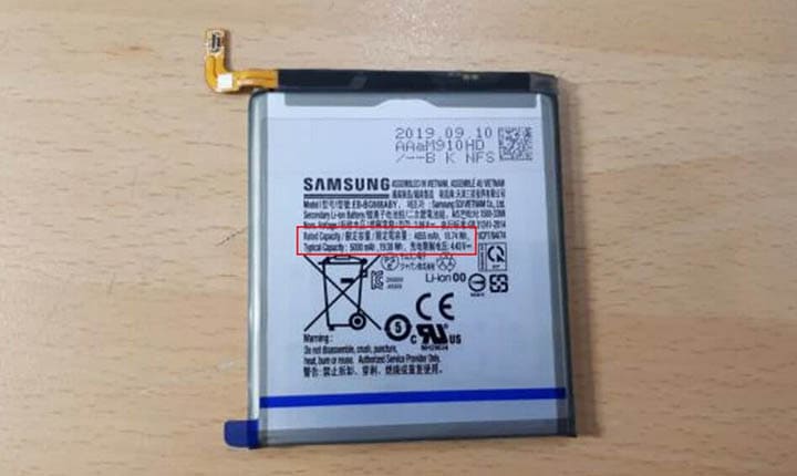 samsung baterai