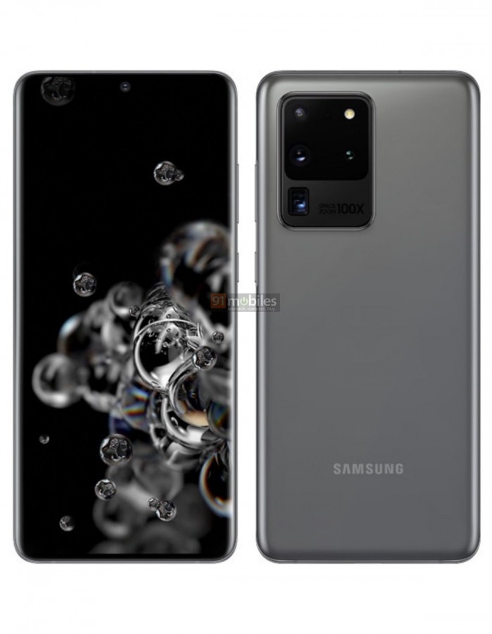 Penampakan Samsung Galaxy S20 Series