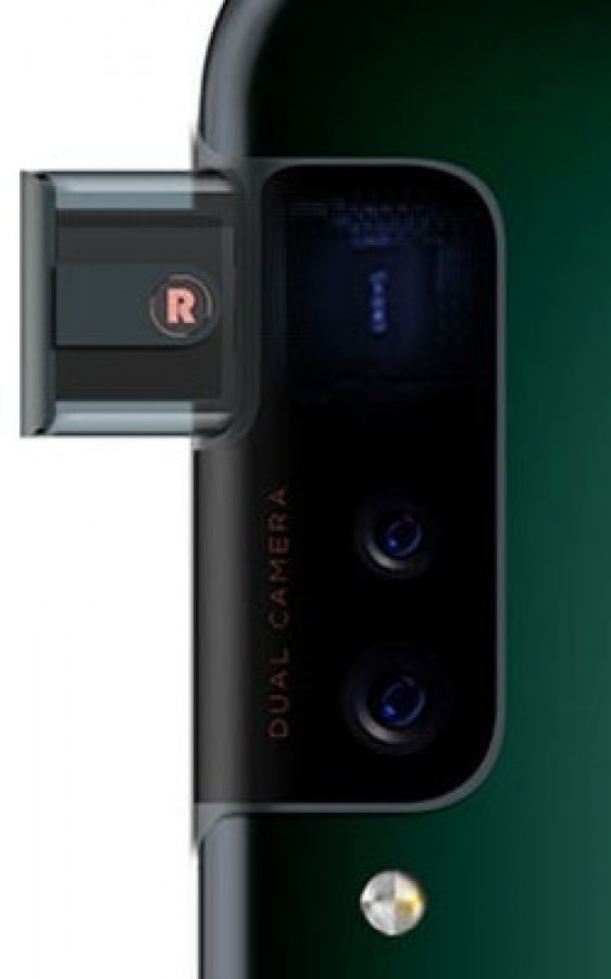 smartphone Oppo dengan kamera samping