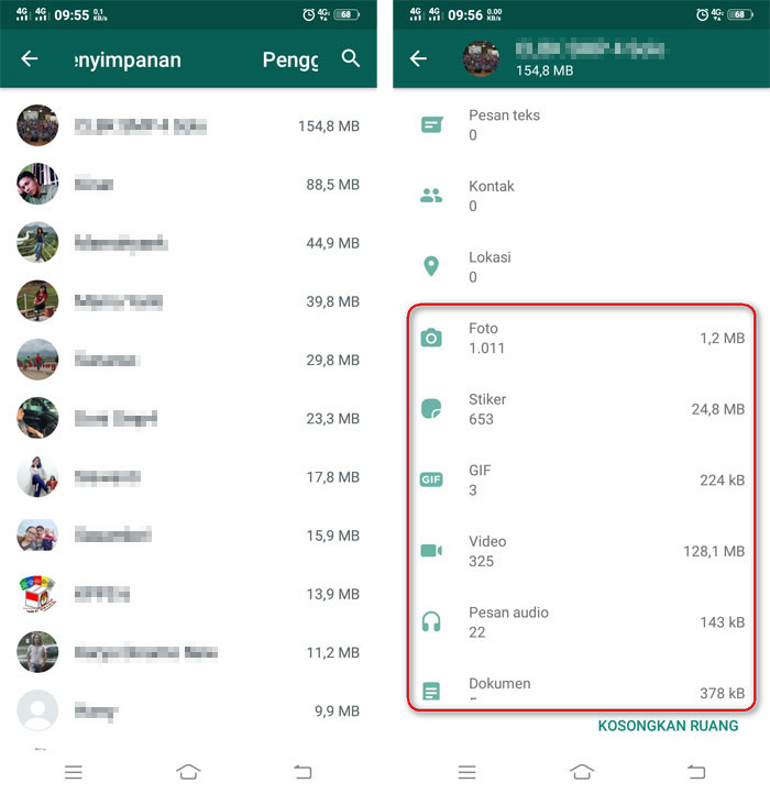 cara mengetahui semua Aktifitas Whatsapp