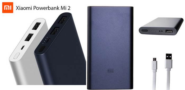 Xiaomi Mi Power Bank Pro 2 Fast Charging Slim