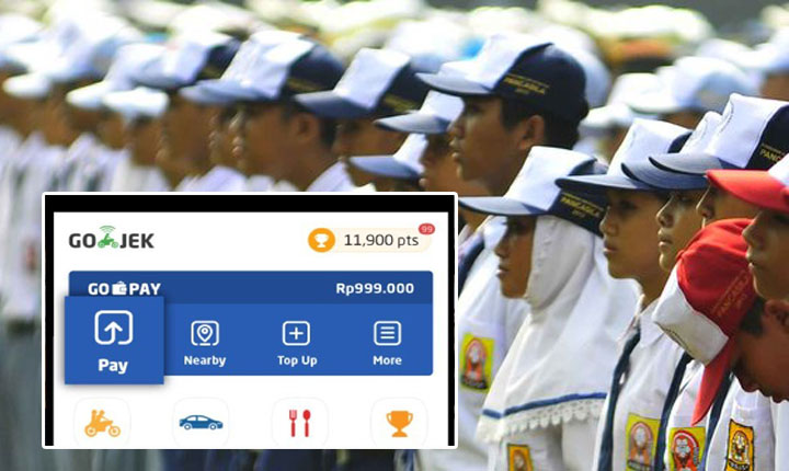 Cara Membayar SPP Via Gopay