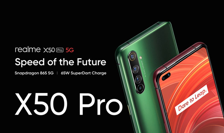 Smartphone Flagship Realme X50 Pro