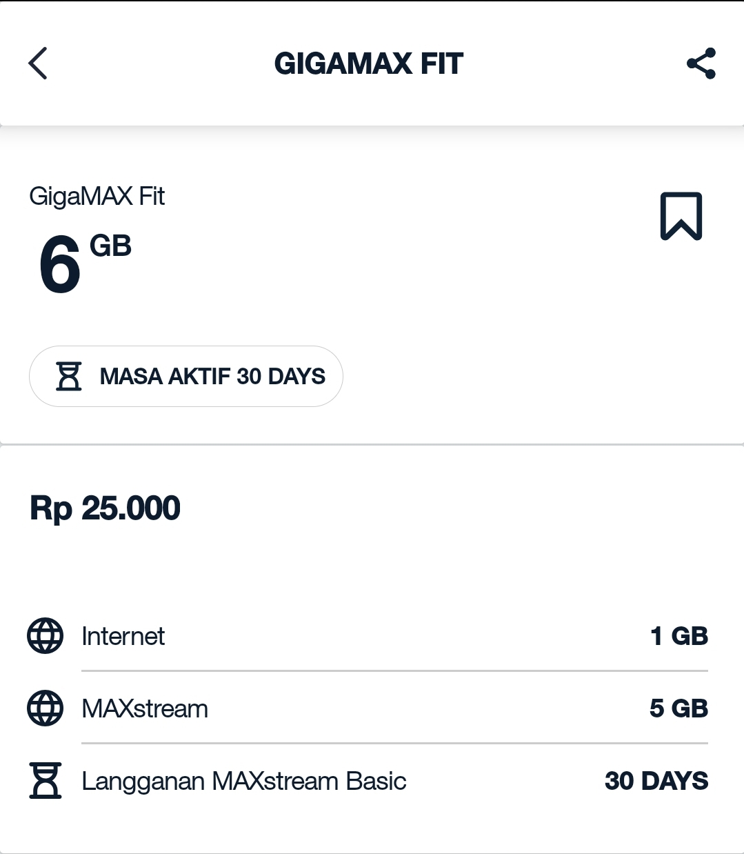 Paket GigaMAX Telkomsel Murah Meriah