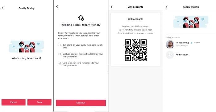 fitur family pairing