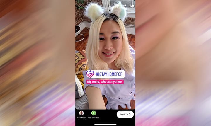 Dukung WFH, Instagram Luncurkan Stiker Baru Lagi di Stories