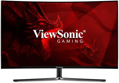 monitor gaming layar lengkung terbaik viewsonic