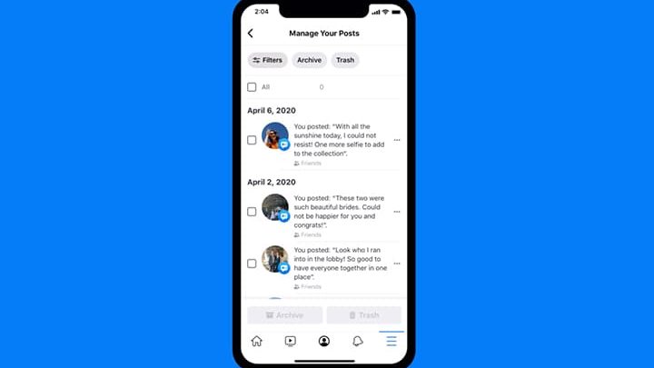 postingan facebook