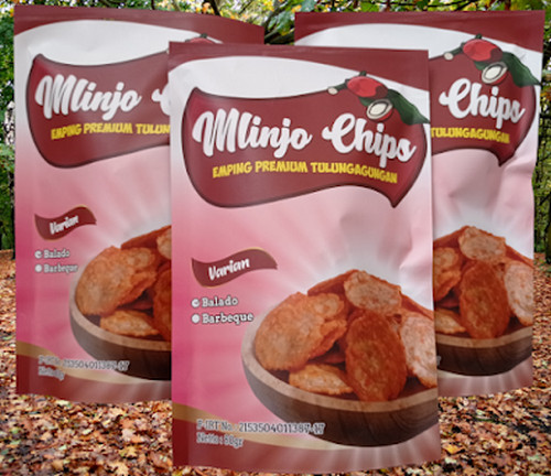 Mlinjo CHips Cemilan premium