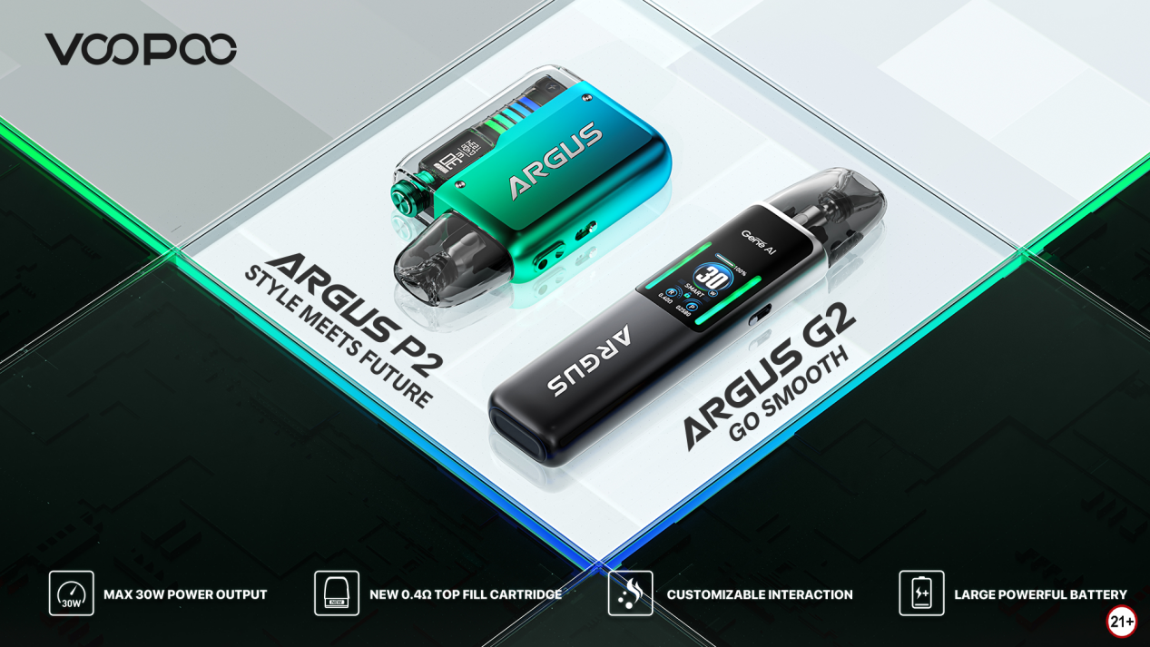 ARGUS P2 & G2 dari Voopoo